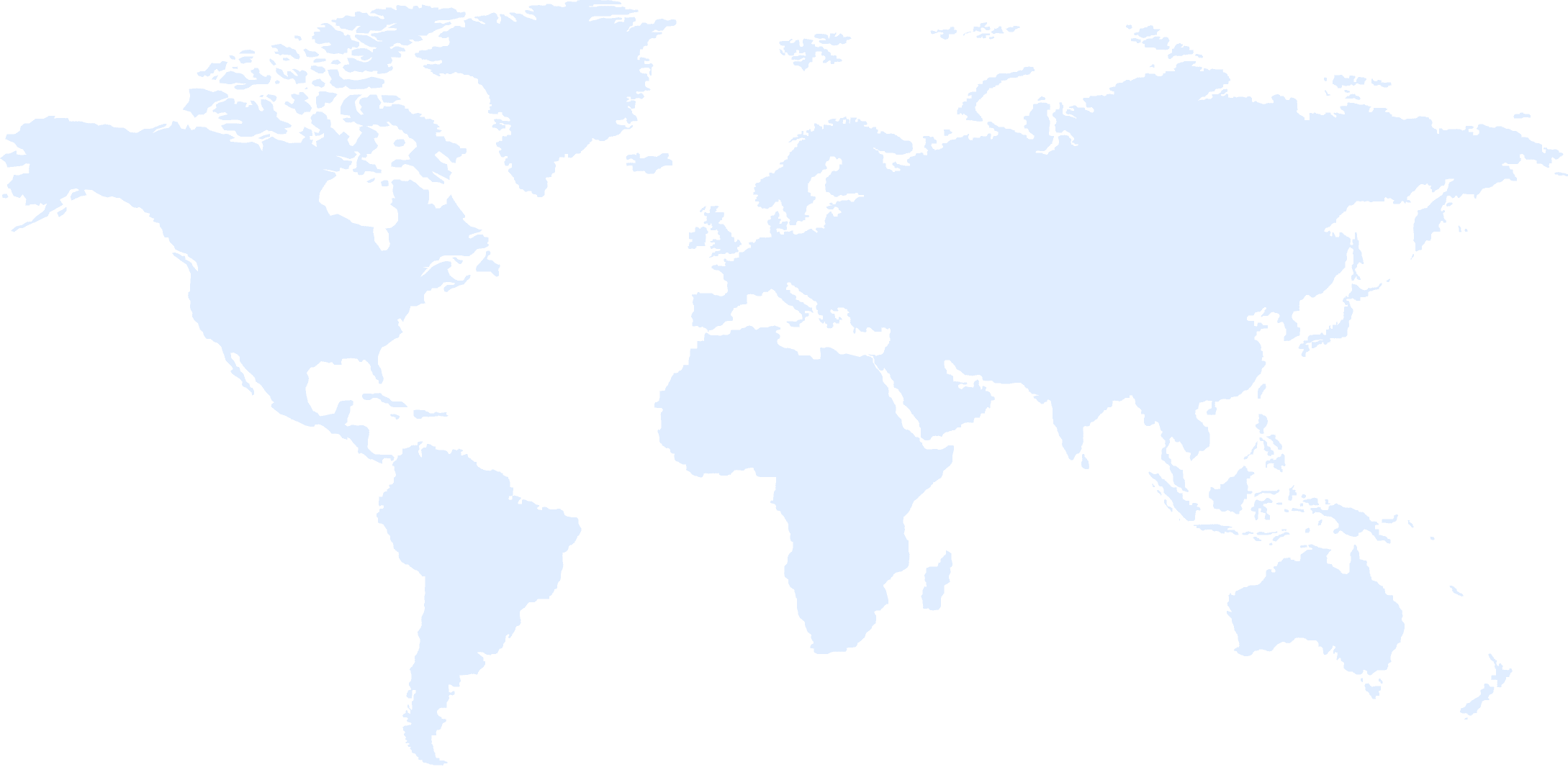腾海云全球数据中心分布地图